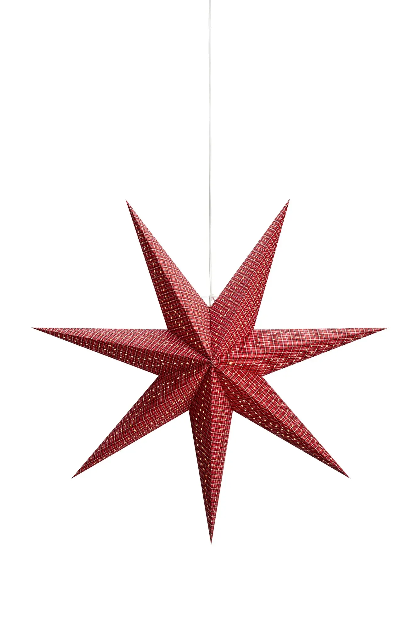 Titti Stern Rot/Blau 75 cm