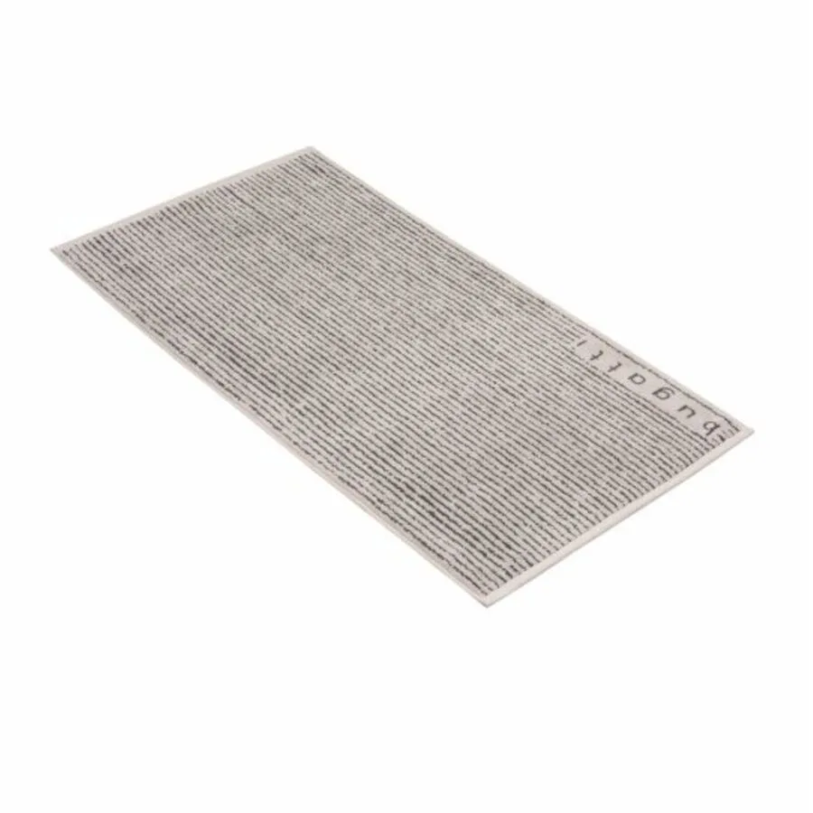 Bugatti Handtuch Tiago Light Grey Baumwolle