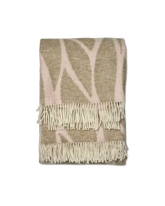 Plaid Folia Rosa