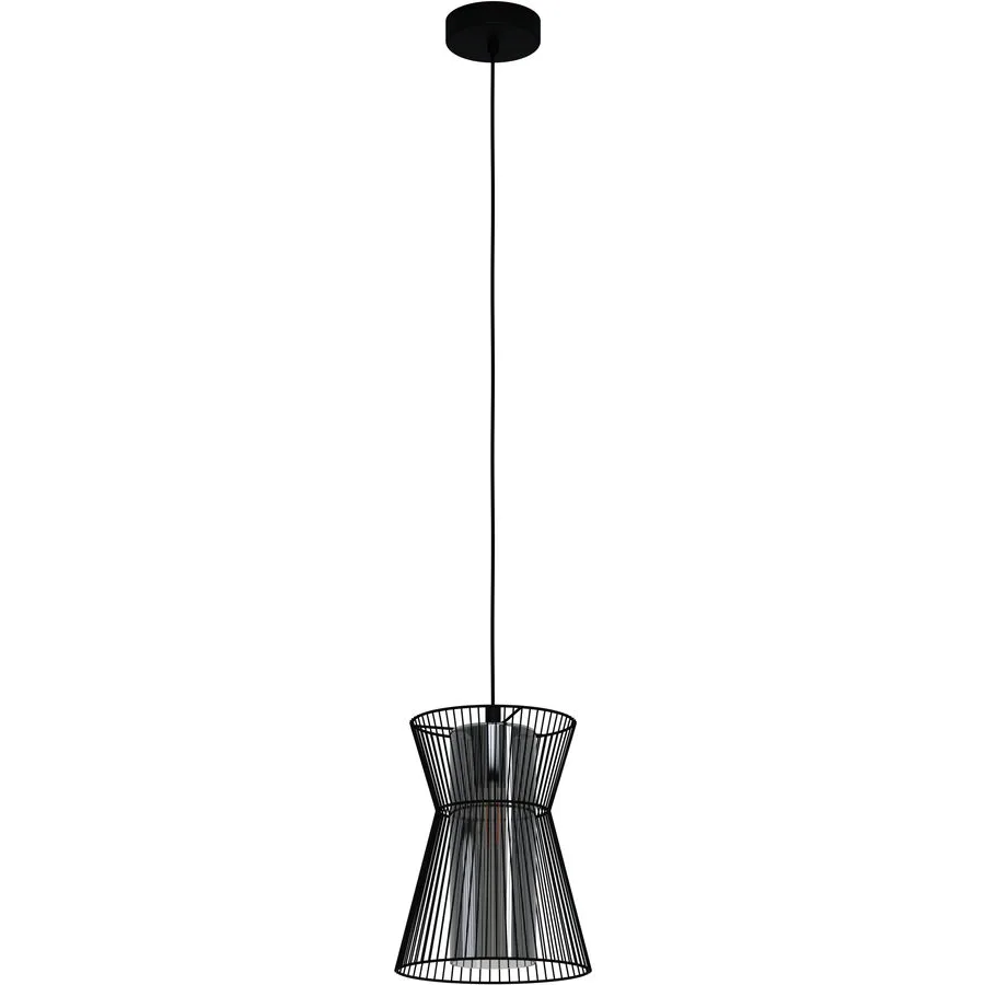 Eglo Pendellampe Maseta Schwarz Stahl 110 cm