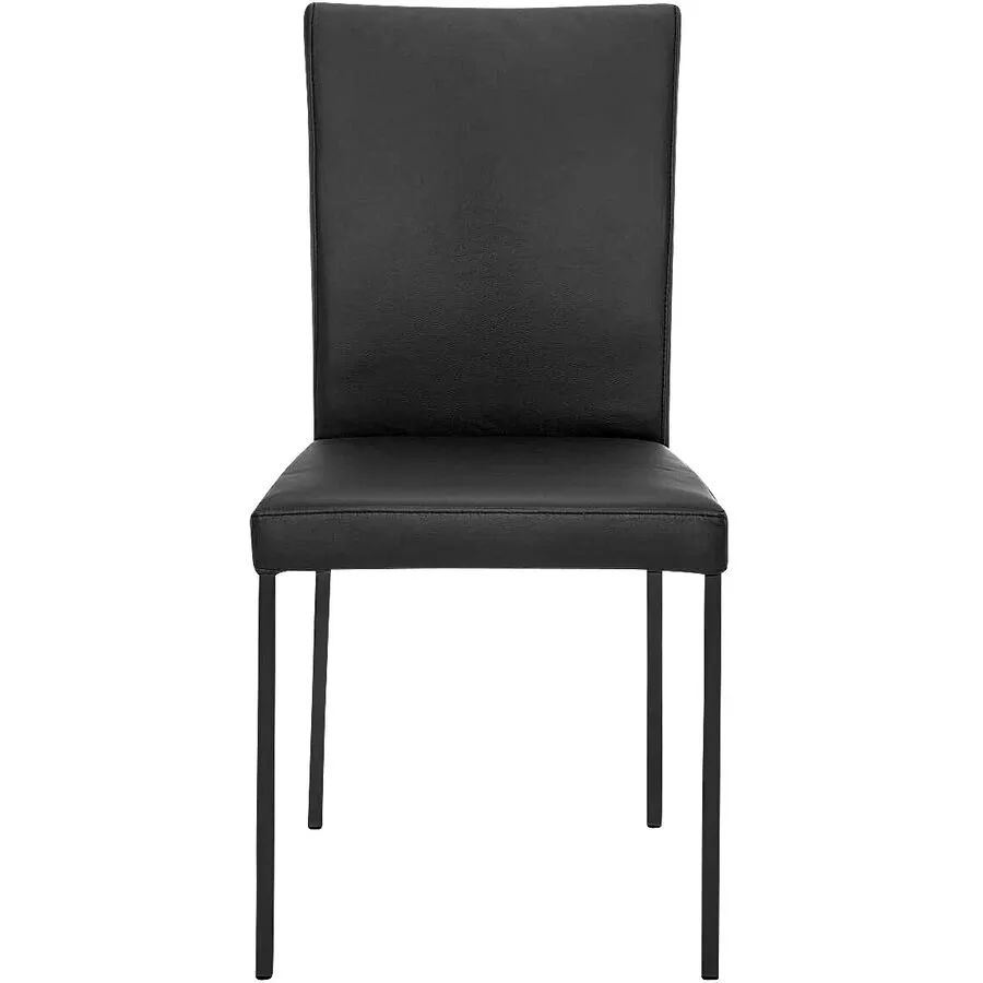 Stuhl Pilar schwarz Leder