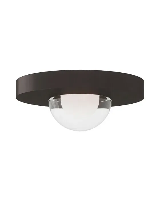 Ebell Mini Flush Mount Dark Bronze