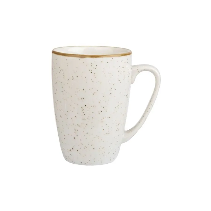 Churchill Becher Stonecast Weiss Porzellan 11 cm