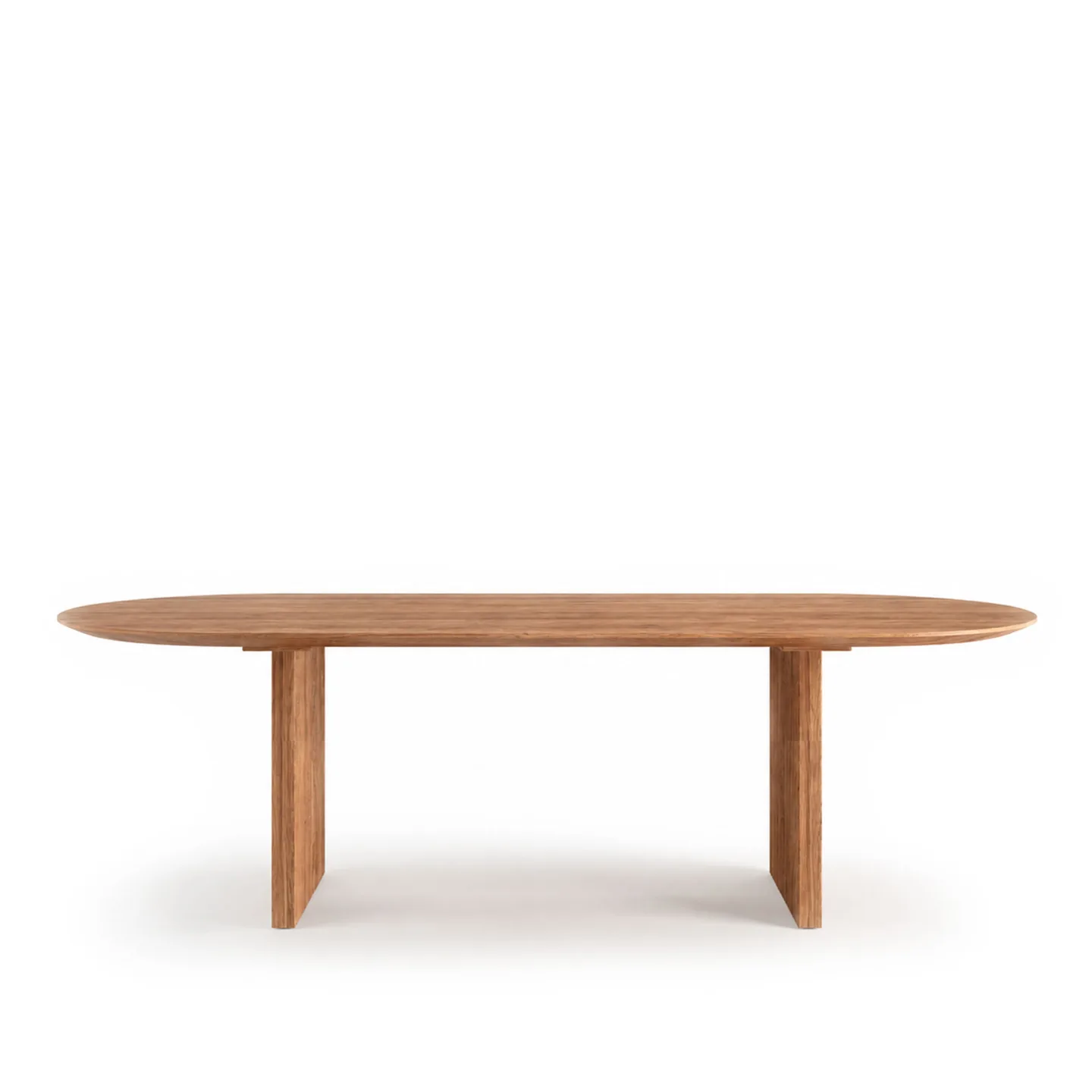 Dk3 - Ten Table Oval L240 x W105 x H72 cm Max 2 extension leaves Oak - oil - Matbord - Christian Troels and Jacob Plejdrup - Brun - Trä