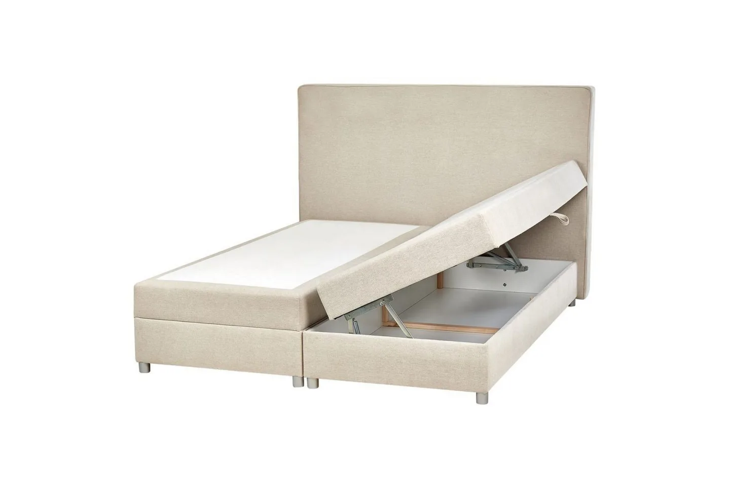 Kontinentalsäng Minister Beige-Silver, 160x200 cm - Beige-Silver, 160x200 cm