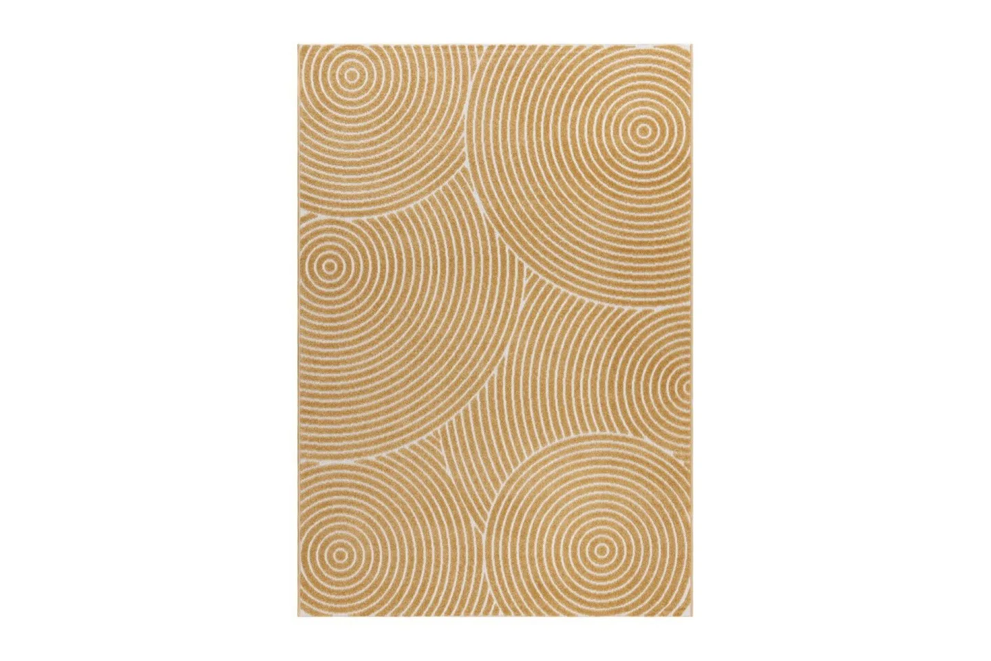 Wiltonmatta Hawaii Trend 240x340 cm, Gul - 240x340 cm, Gul