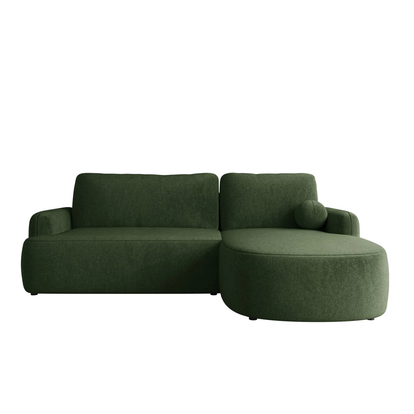 Branrel 3-sits Soffa med divan - grön