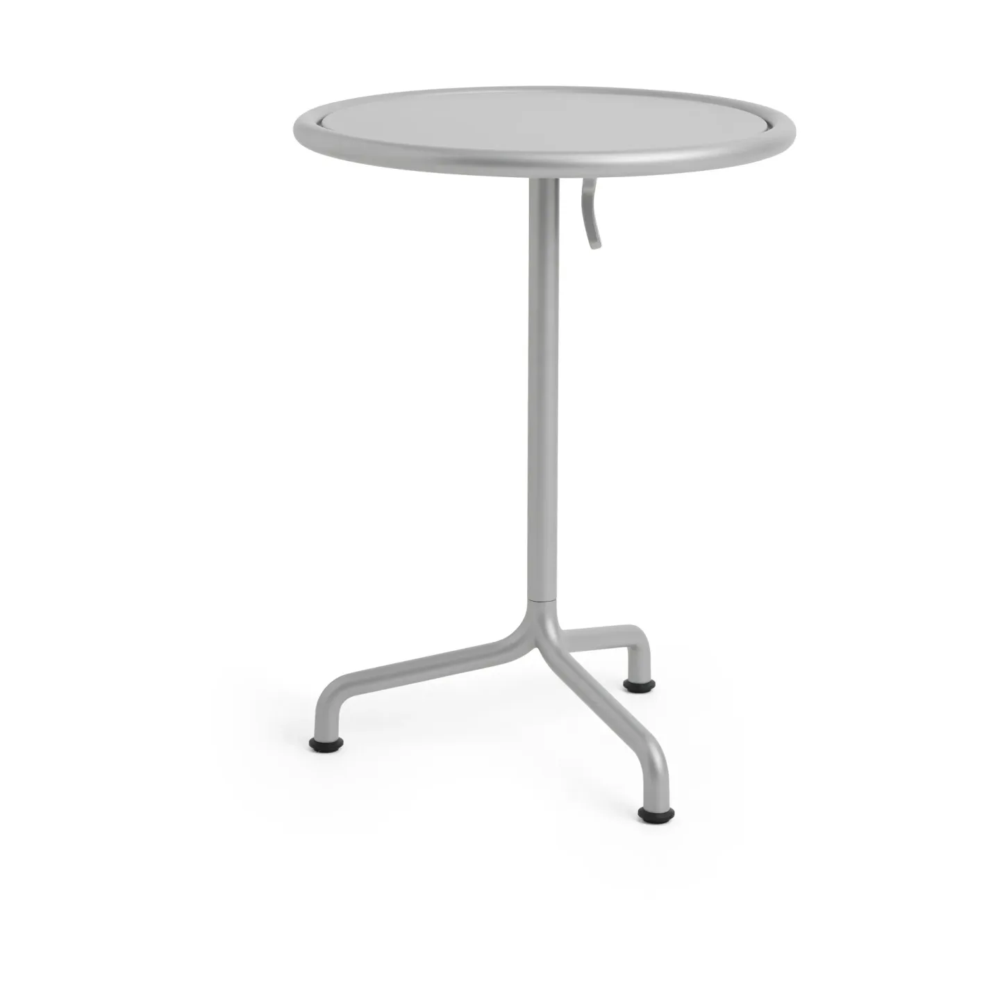 HAY Deville Tisch Silver grey, Ø55x74 cm