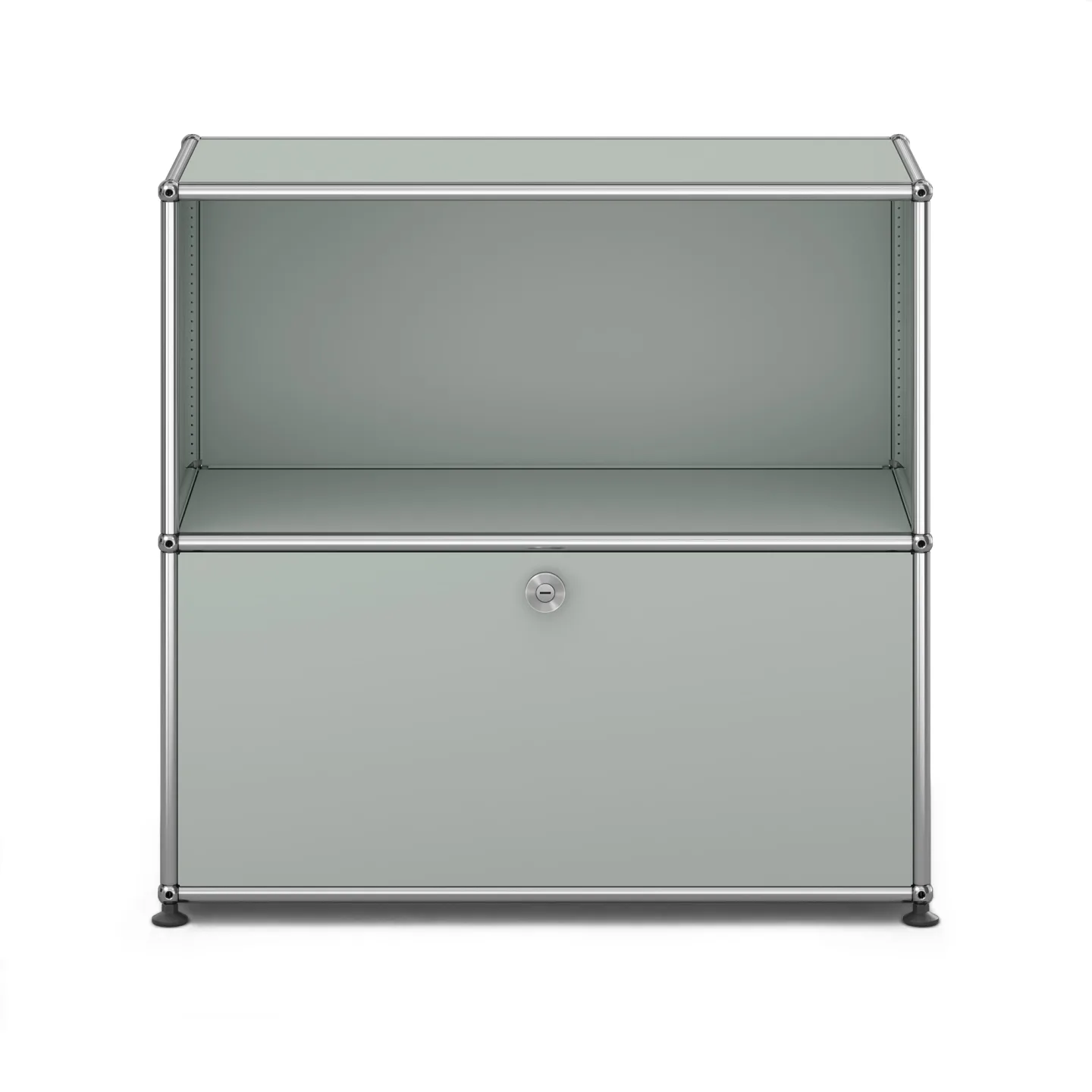 USM - USM Haller M62 29 Light Grey - Skänkar och sideboards - Fritz Haller & Paul Schärer - Grå - Metall