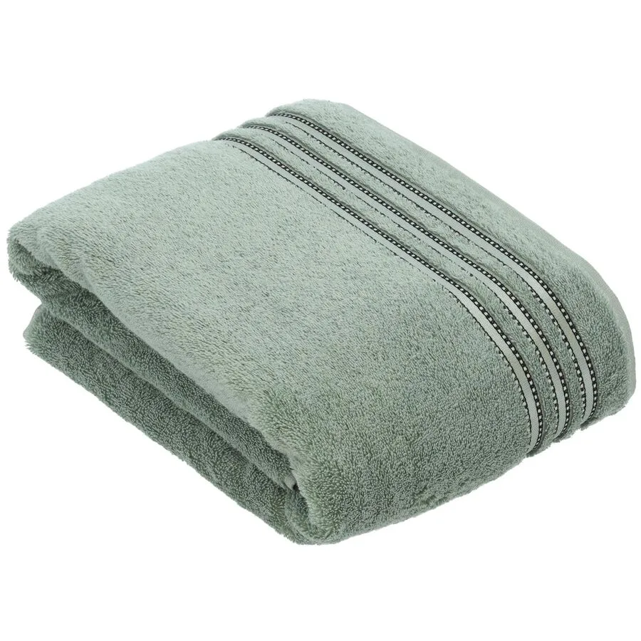Vossen Badetuch Cult de Luxe Soft Green Baumwolle
