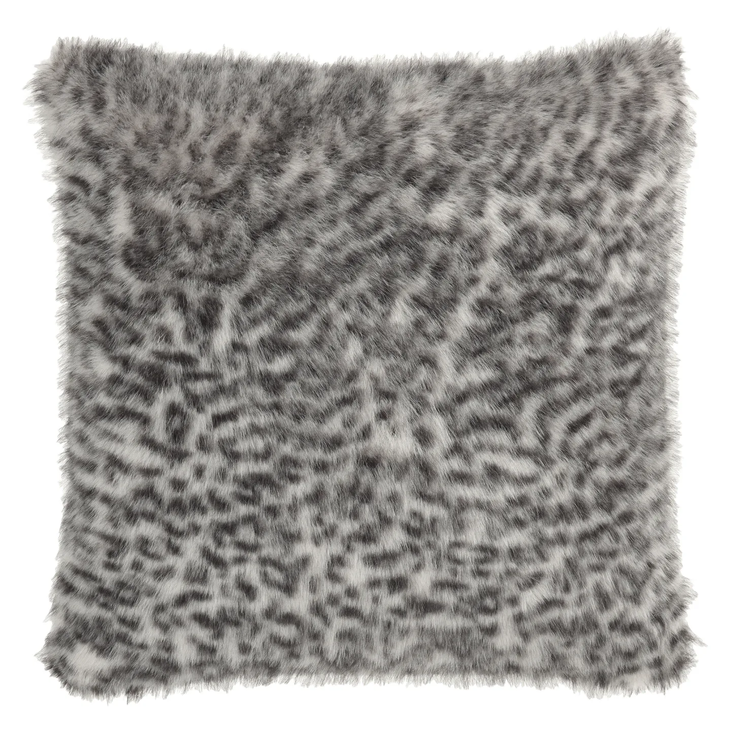 Stoeckel & Grimmler Zierkissenhülle Snow Leo, Grau-Weiss B: 50 cm Mehrfarbig | Schubiger Möbel