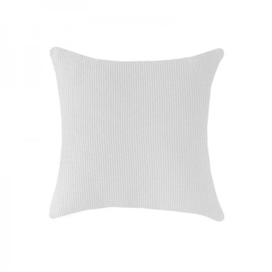 Living Home Zierkissenbezug Pique white Baumwolle B 45 T 45 cm