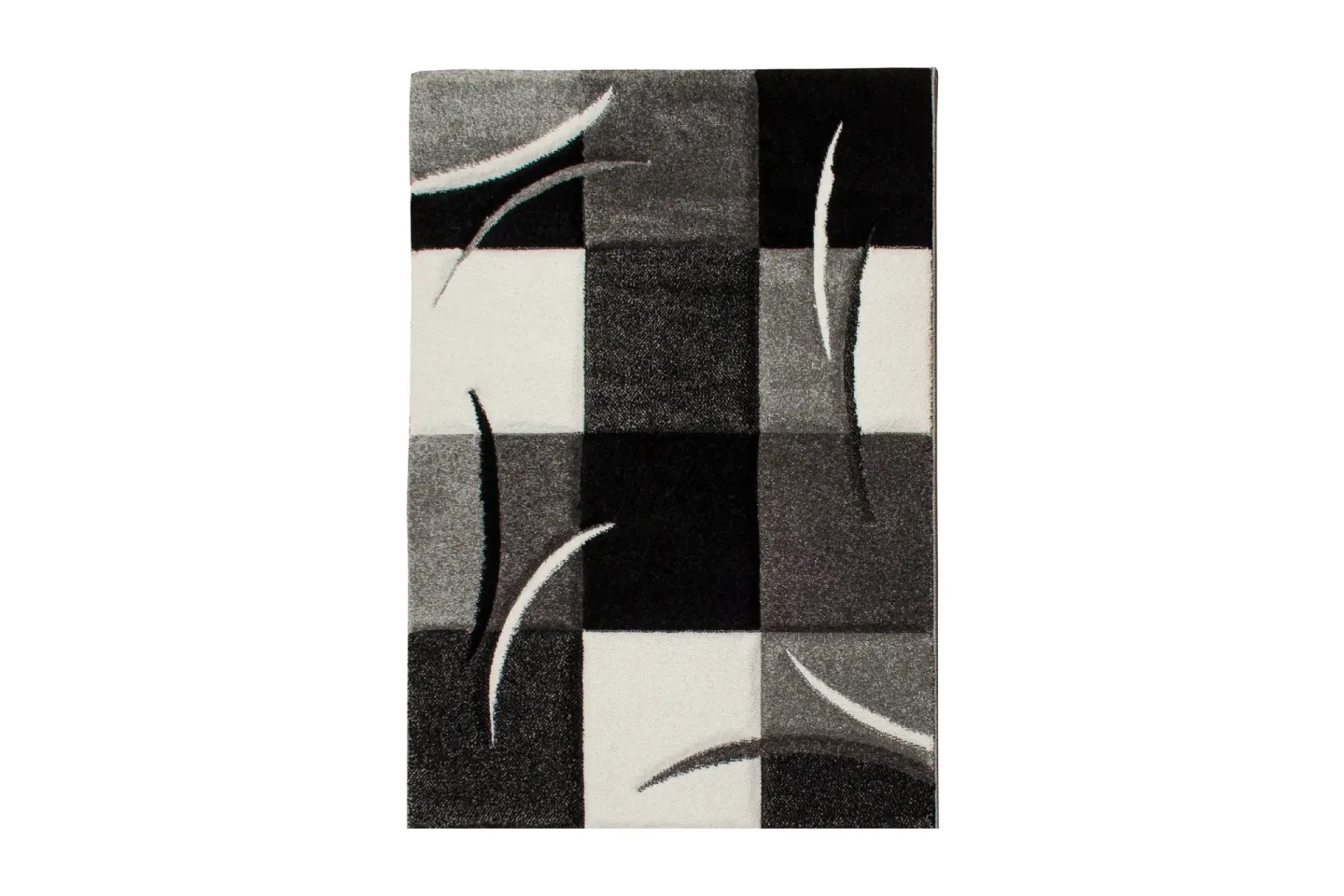 London Patch Friezematta 200x290 - Svart