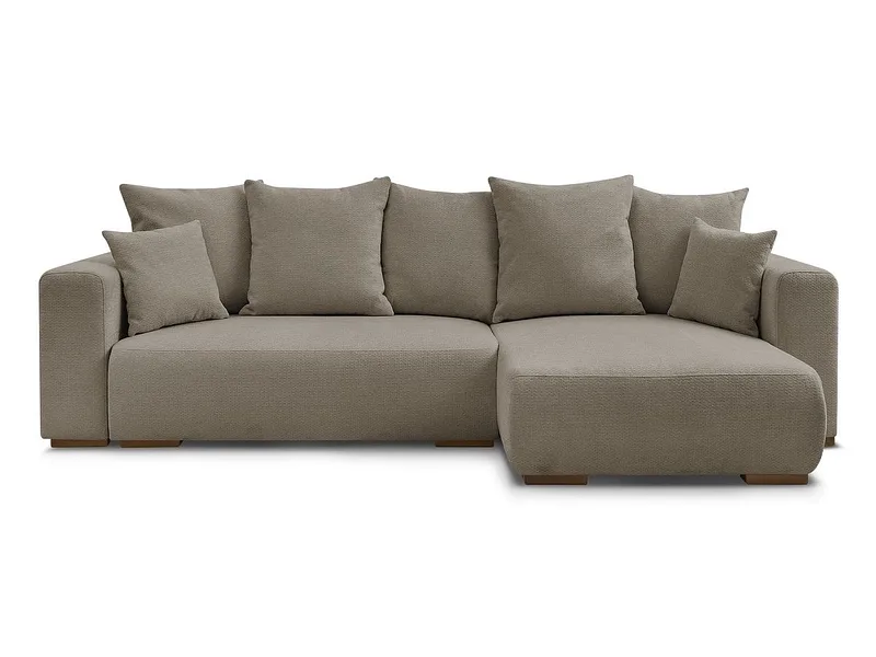 Ecksofa BOBOCHIC SIDONIE Stoff chiniert taupe