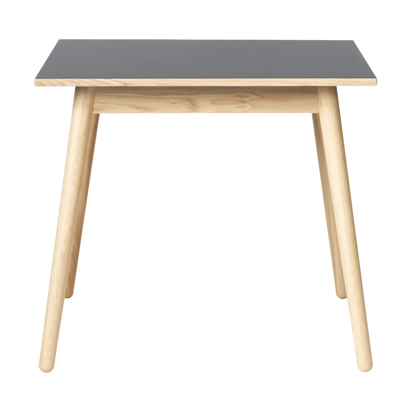 FDB Møbler C35A matbord 82x82 cm Light grey linoleum-oak nature waterbased laquer