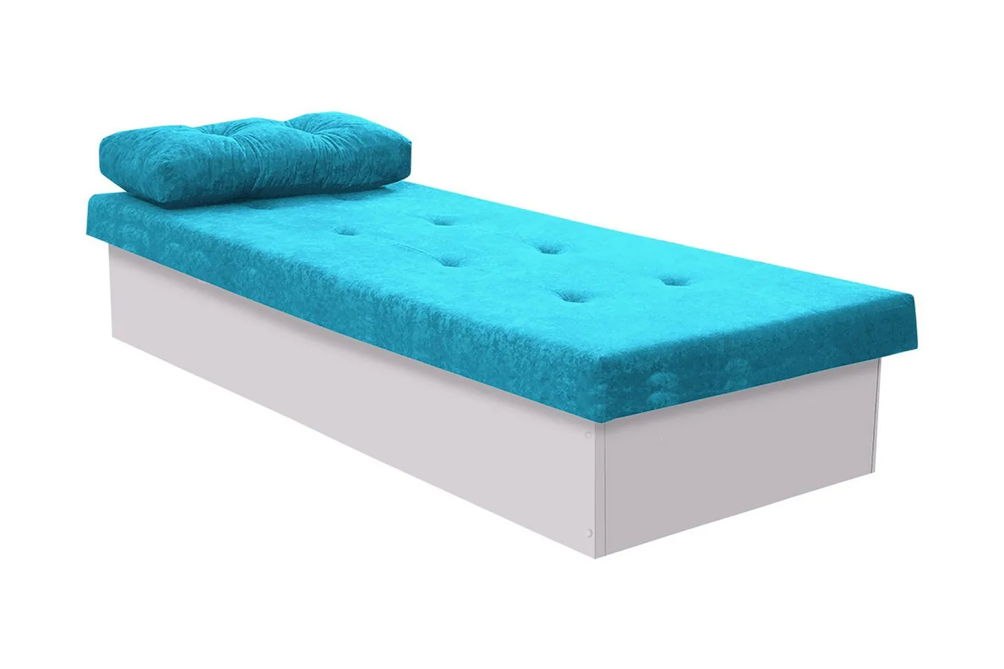 Berta Ramsäng 190x80x38 cm - Vit