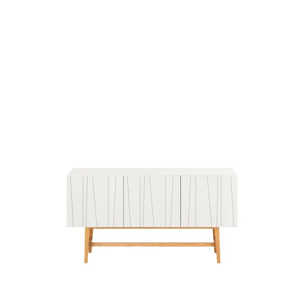 Asplund Vass 40 135 sideboard white, vit ek p2 stativ