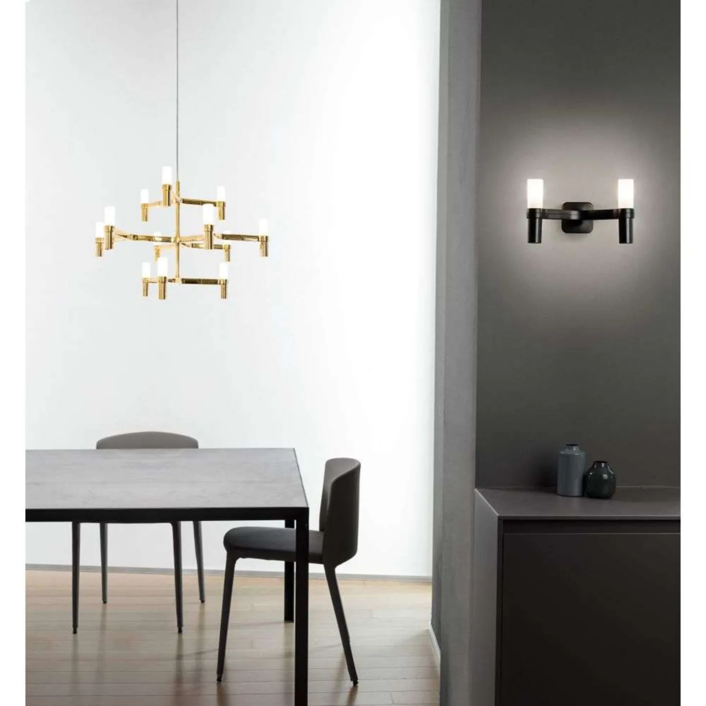 Crown Minor Pendel Gold Plated - Nemo Lighting - Spisestue
