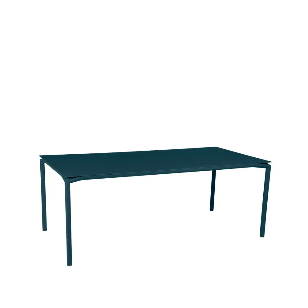 Fermob Calvi bord 195x95 cm Acapulco blue (blå)