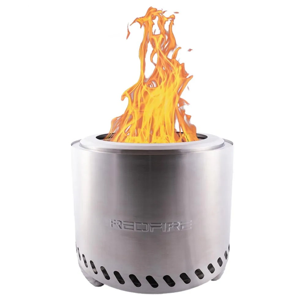 Volcano eldstad Large Rostfri RedFire