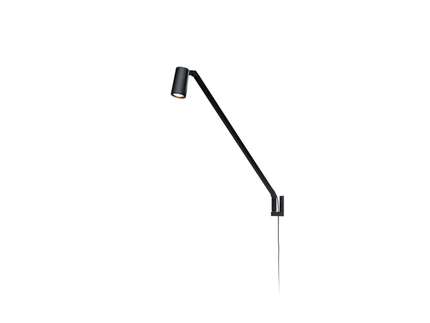 Untitled Mini Spot Wandleuchte 2700K Black - Nemo Lighting - Wohnzimmer - Aluminium