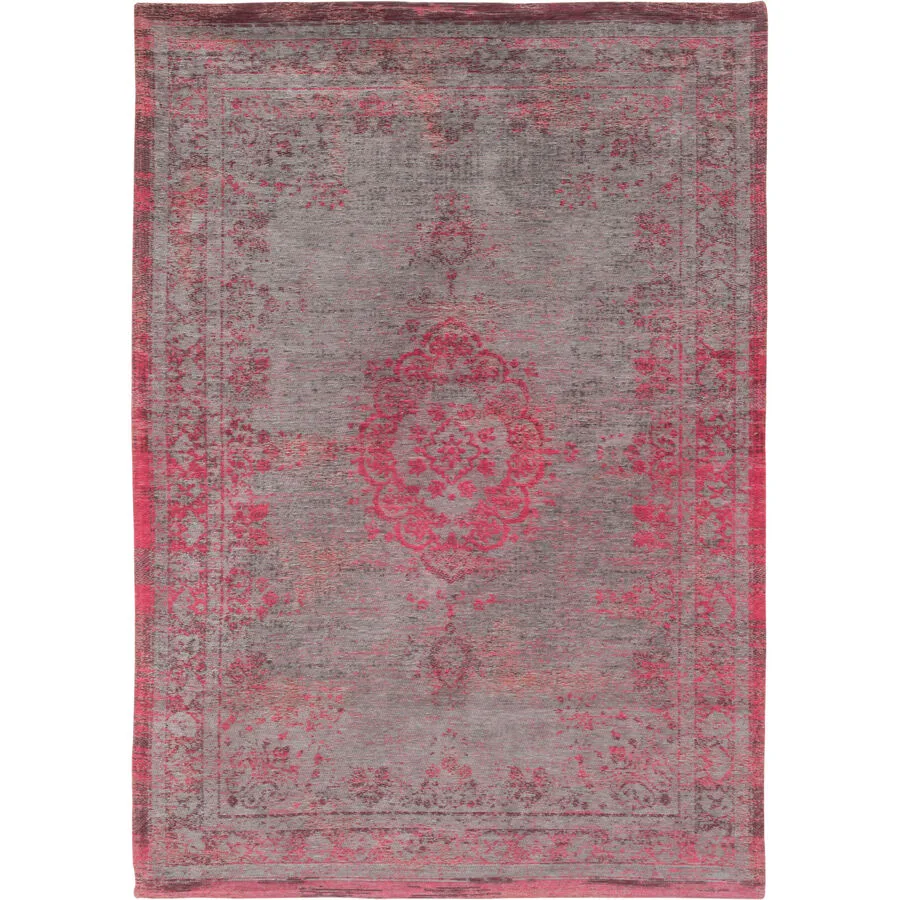 Teppich Medallion Pink, Grau Anderes Muster Polyester 80 x 150 cm