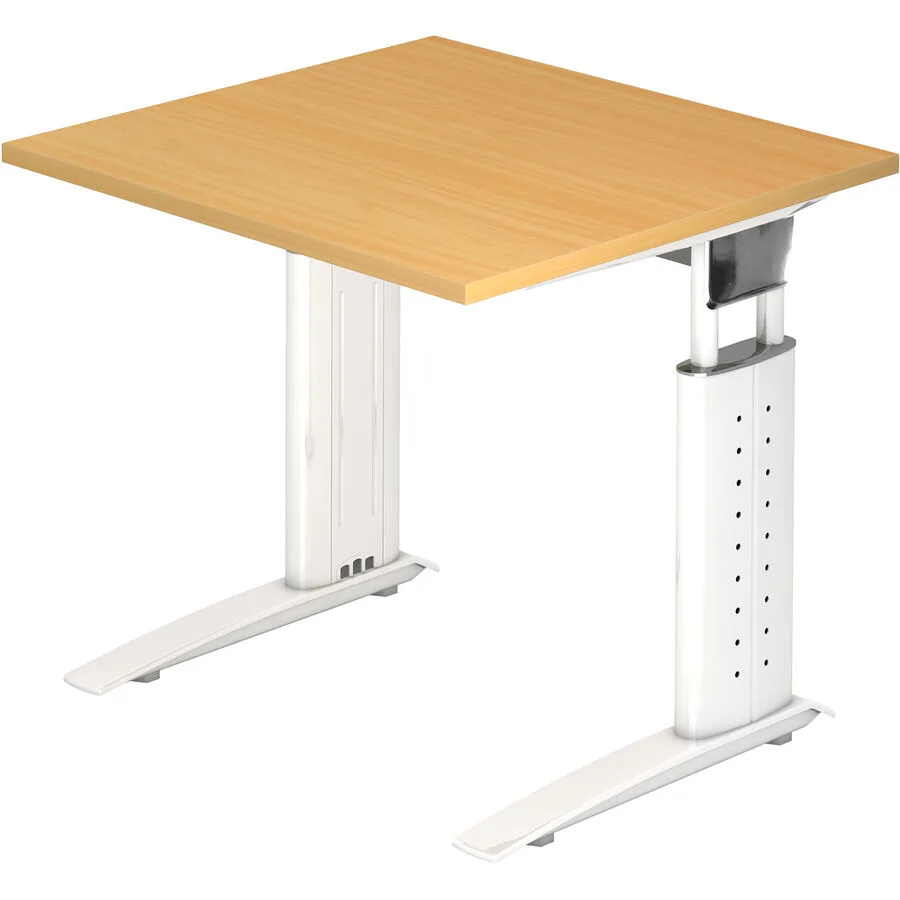 Schreibtisch Office Buche Dekor Holzwerkstoff B 80 T 80 cm