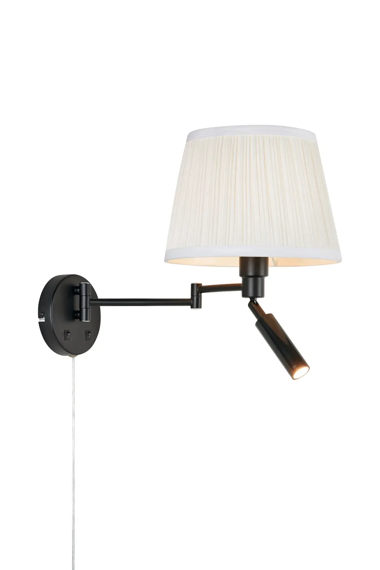 Pivot Wandleuchte Schwarz