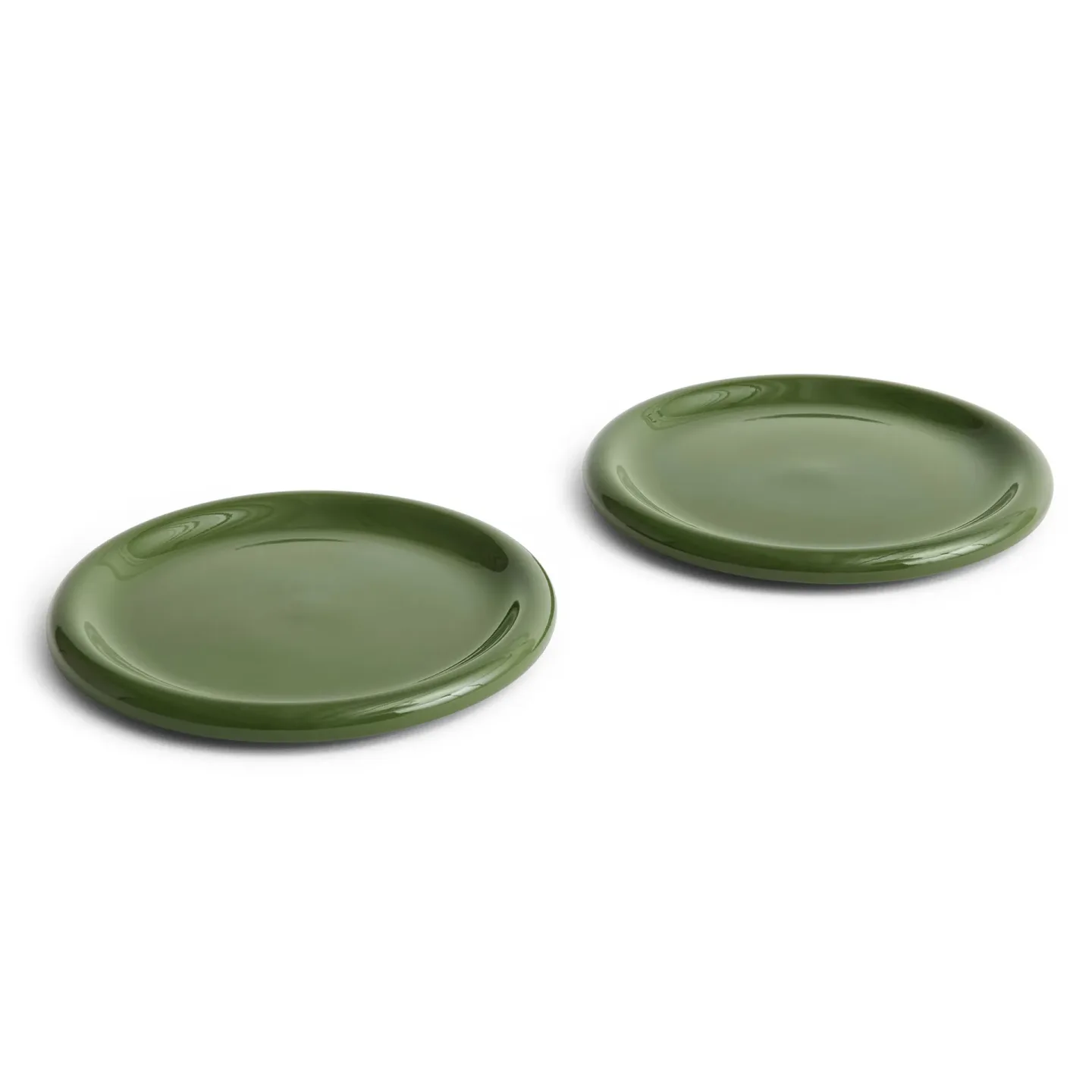 HAY Barro Teller Green, Ø24 cm 2-teilig