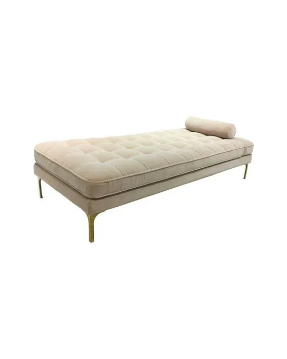 Bonham Daybed Ivory/Brass