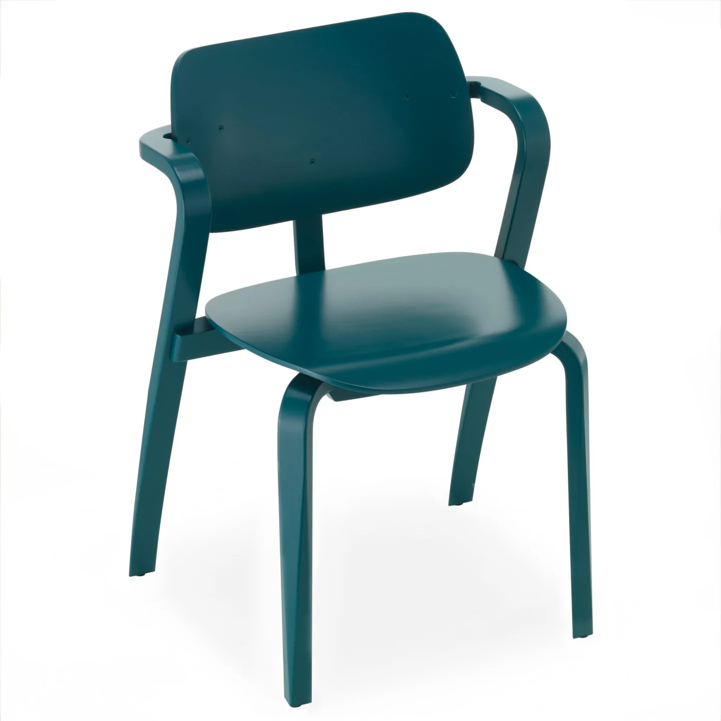 Artek - Aslak Chair Petrol - Matstolar - Ilmari Tapiovaara - Grön - Trä
