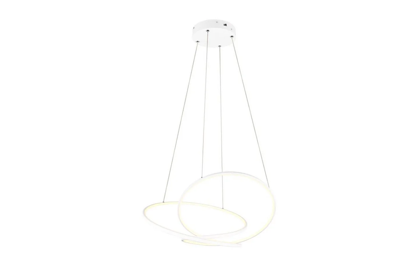 Pendel TRIO Darvin 84 cm, Mattvit - 84 cm, Mattvit
