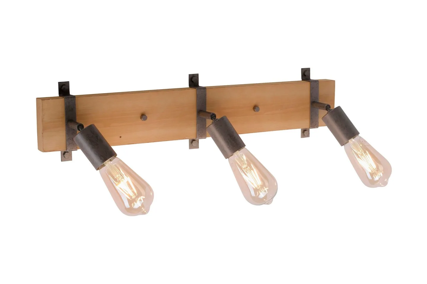 SLAT taklampa, natur trä 15 cm - Natur
