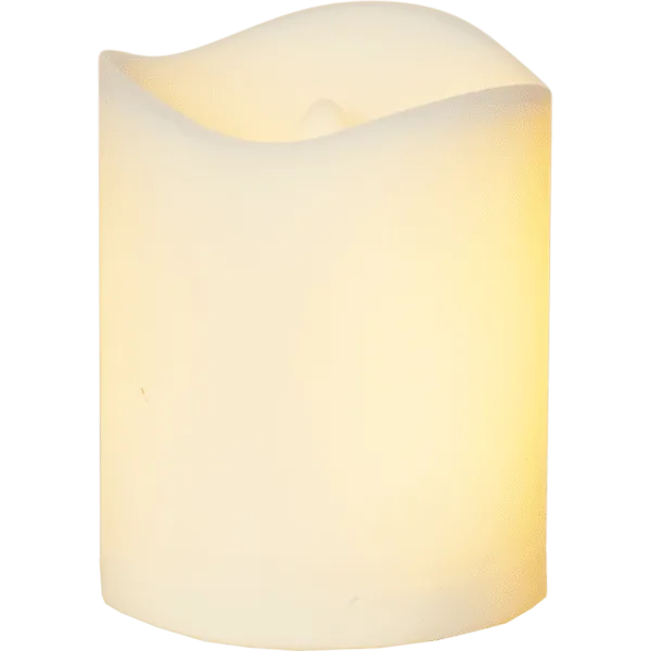 Star Trading - LED Gravljus Flame - Batteriljus - Vit