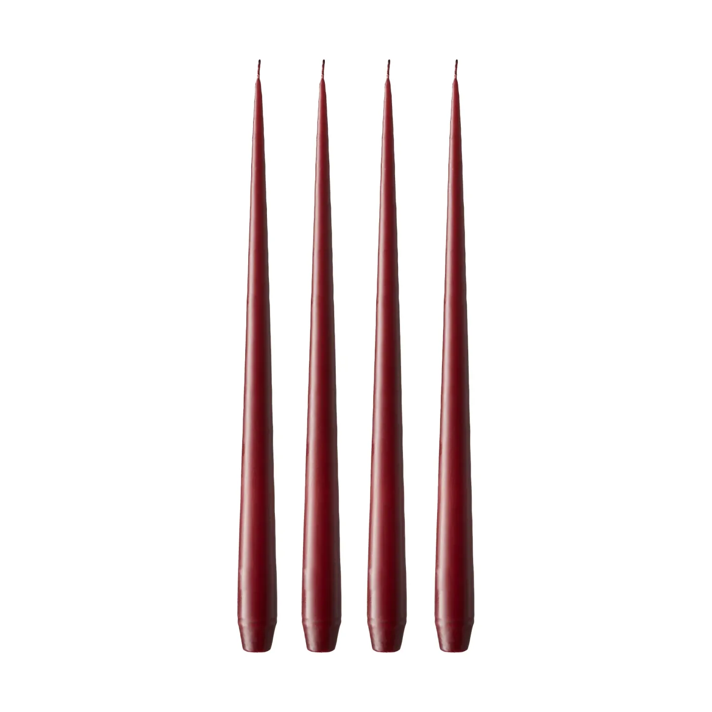 ester & erik ester & erik Kerze 4er Pack matt Deep wine 44/2, 42 cm