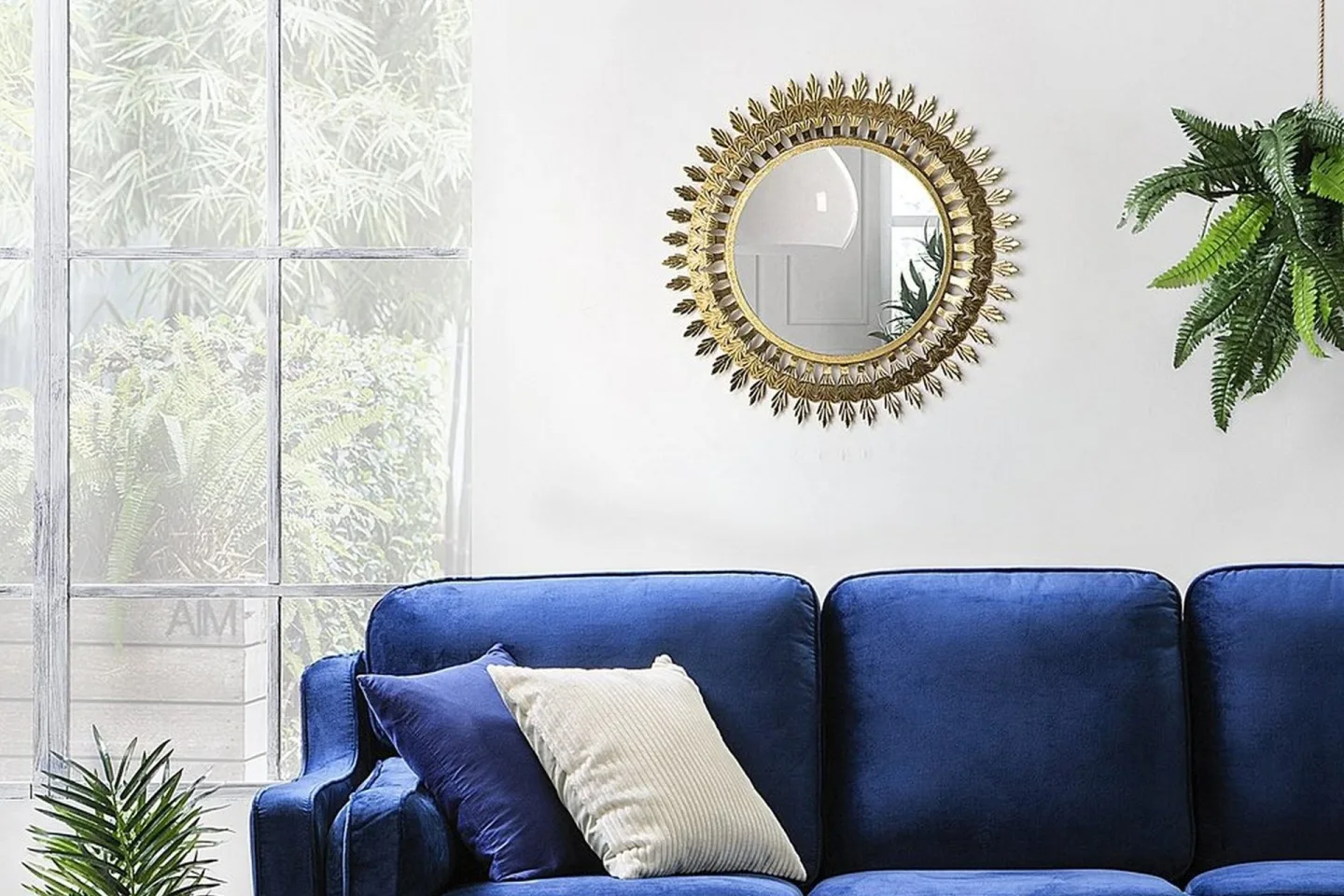 Vorey Spegel 60 cm - Guld