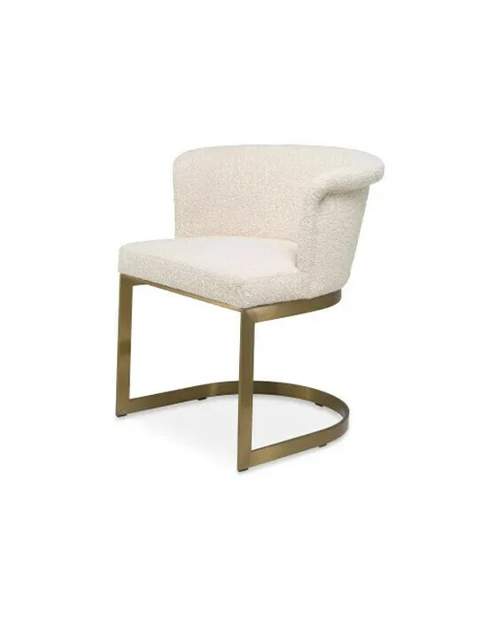 Bofinger spisestol bouclé cream