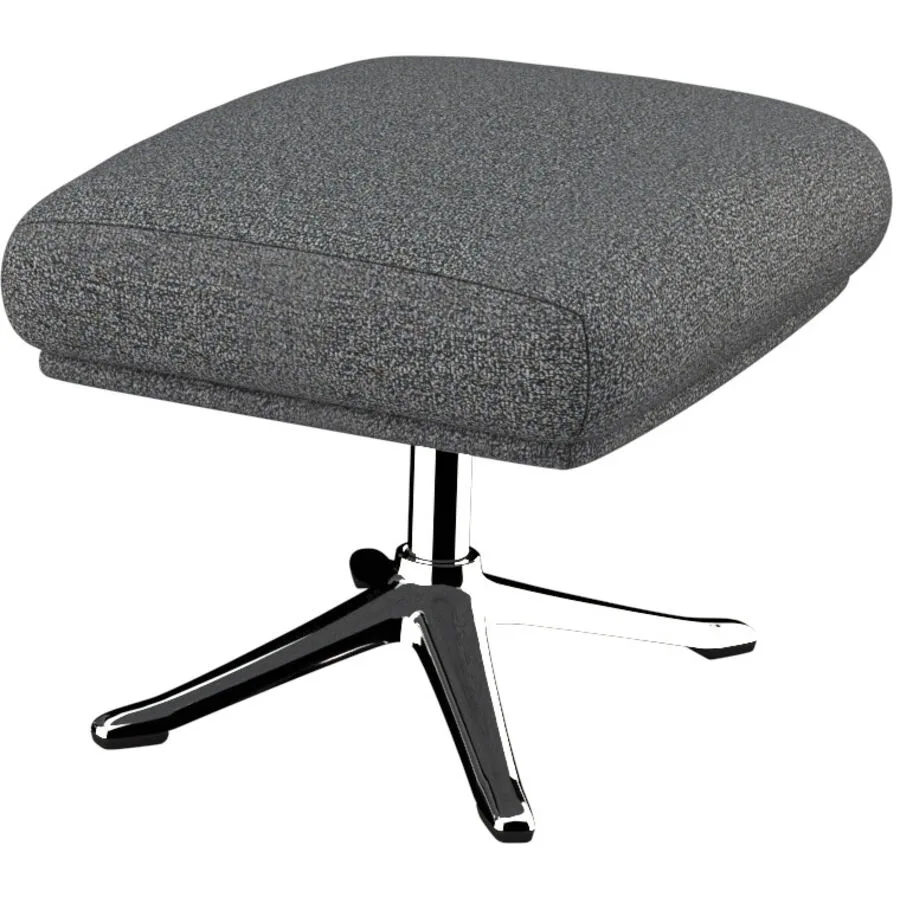 Hocker Halani Navy Blue Stoff B 41 T 54 H 41 cm