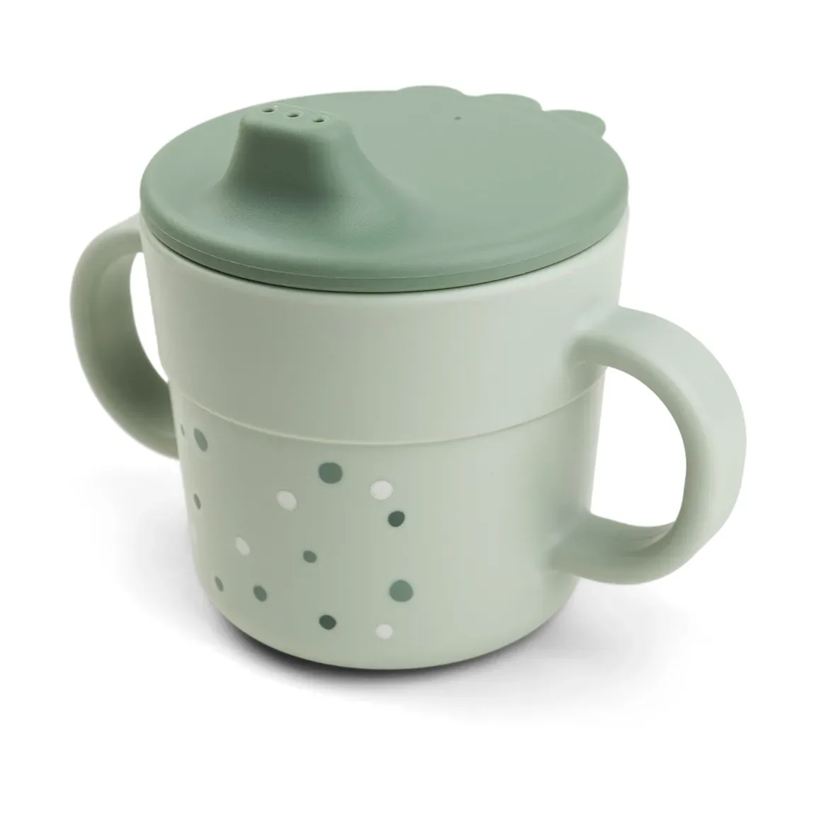 Done by deer Happy Dots Foodie Trinkbecher 21,5 cl Green
