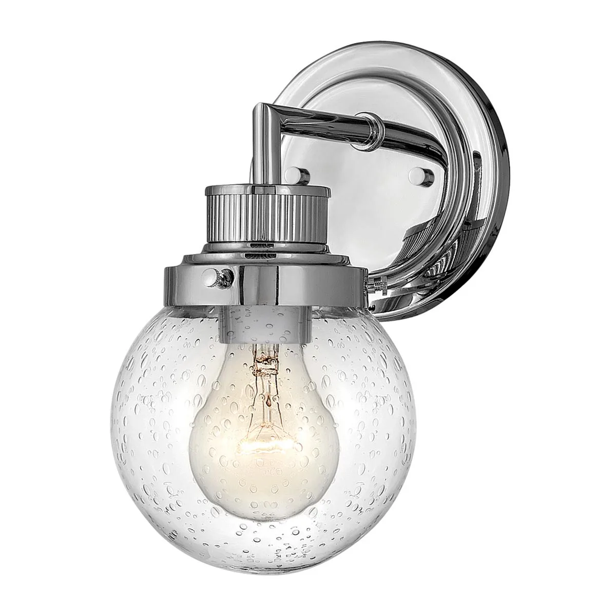 Elstead Lighting - Poppy 24cm - Badrumslampa - Krom