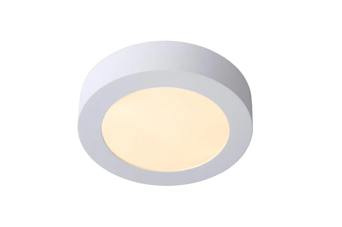 Lucide - Brice-Led Ø18 - Badrumslampa - Vit