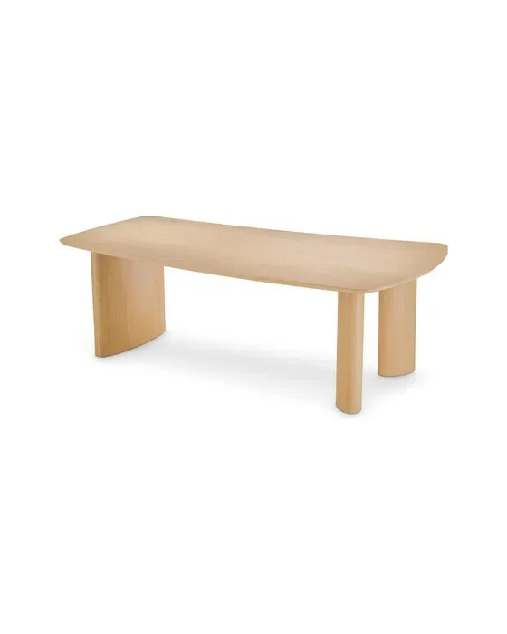 Bergman Dining Table Natural Oak Veneer