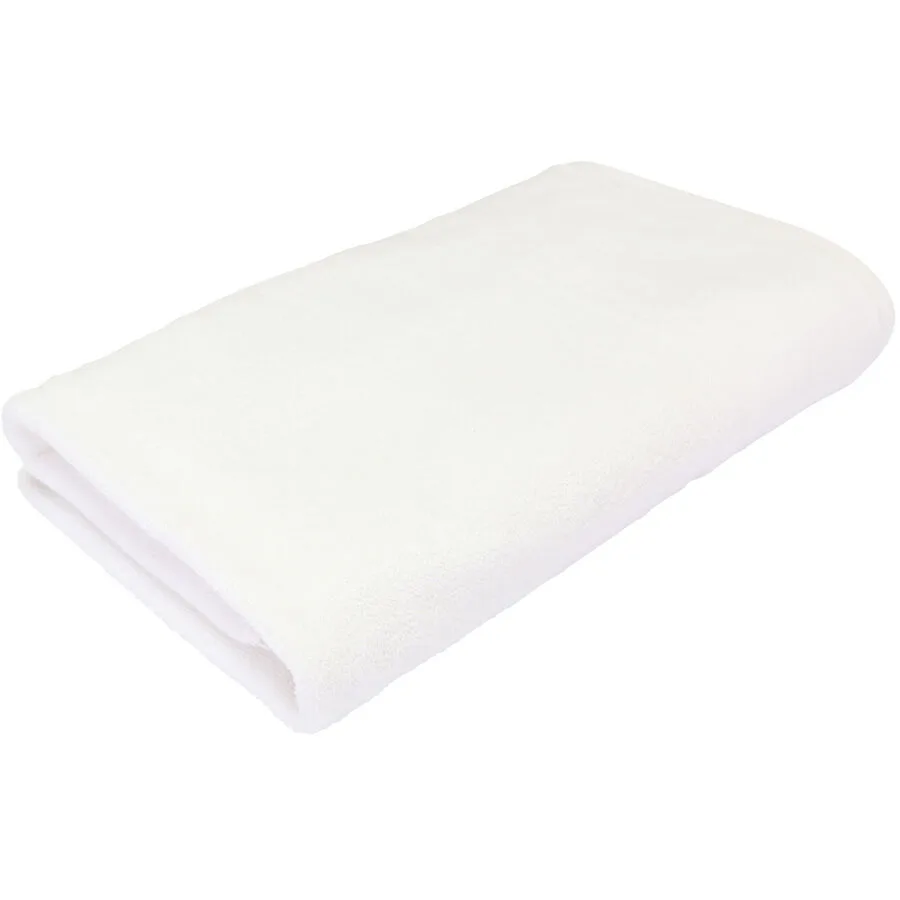 Living Home Duschtuch Softfeel white Baumwolle
