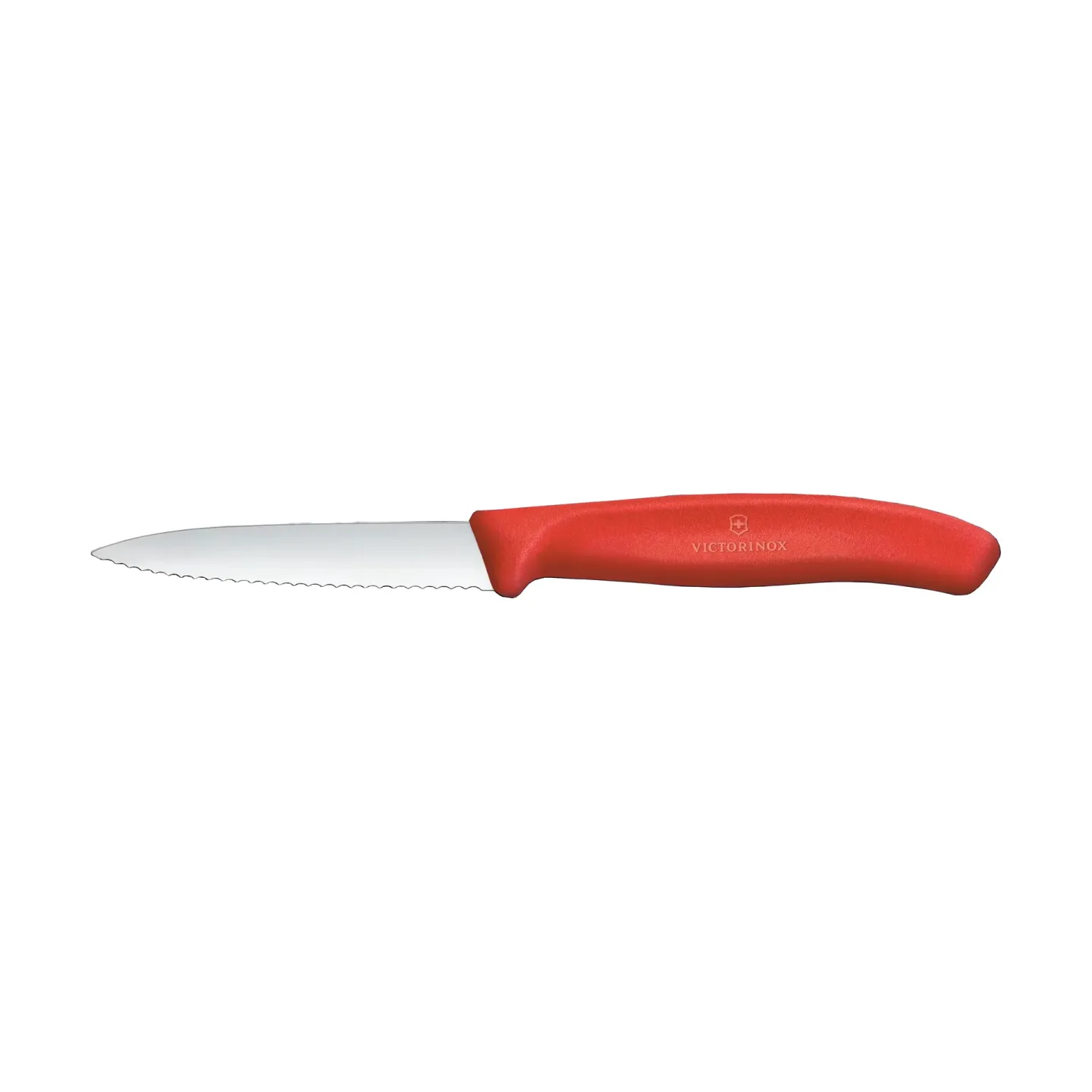 Victorinox Victorinox Swiss Classic Schälmesser, gezahnt 8 cm Rot