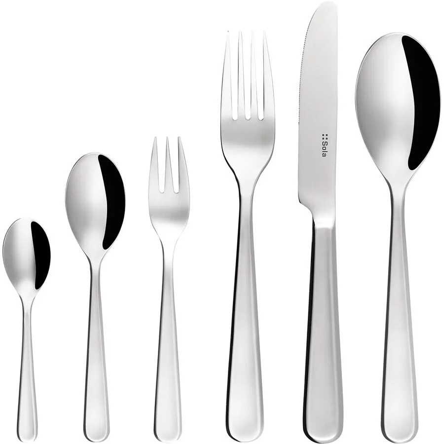 Sola Besteck-Set 36-tlg. Cannes chrom Chromnickelstahl 18/10
