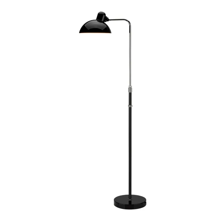 KAISER idell™ 6580-F Stehleuchte Schwarz - Fritz Hansen Kaiser Idell 6580-F Luxus - Wohnzimmer - Design - Metall - Mit Schirm