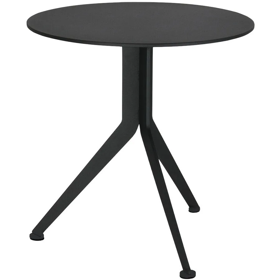 Spinder Design Beistelltisch Hesta Schwarz Stahl 38 cm