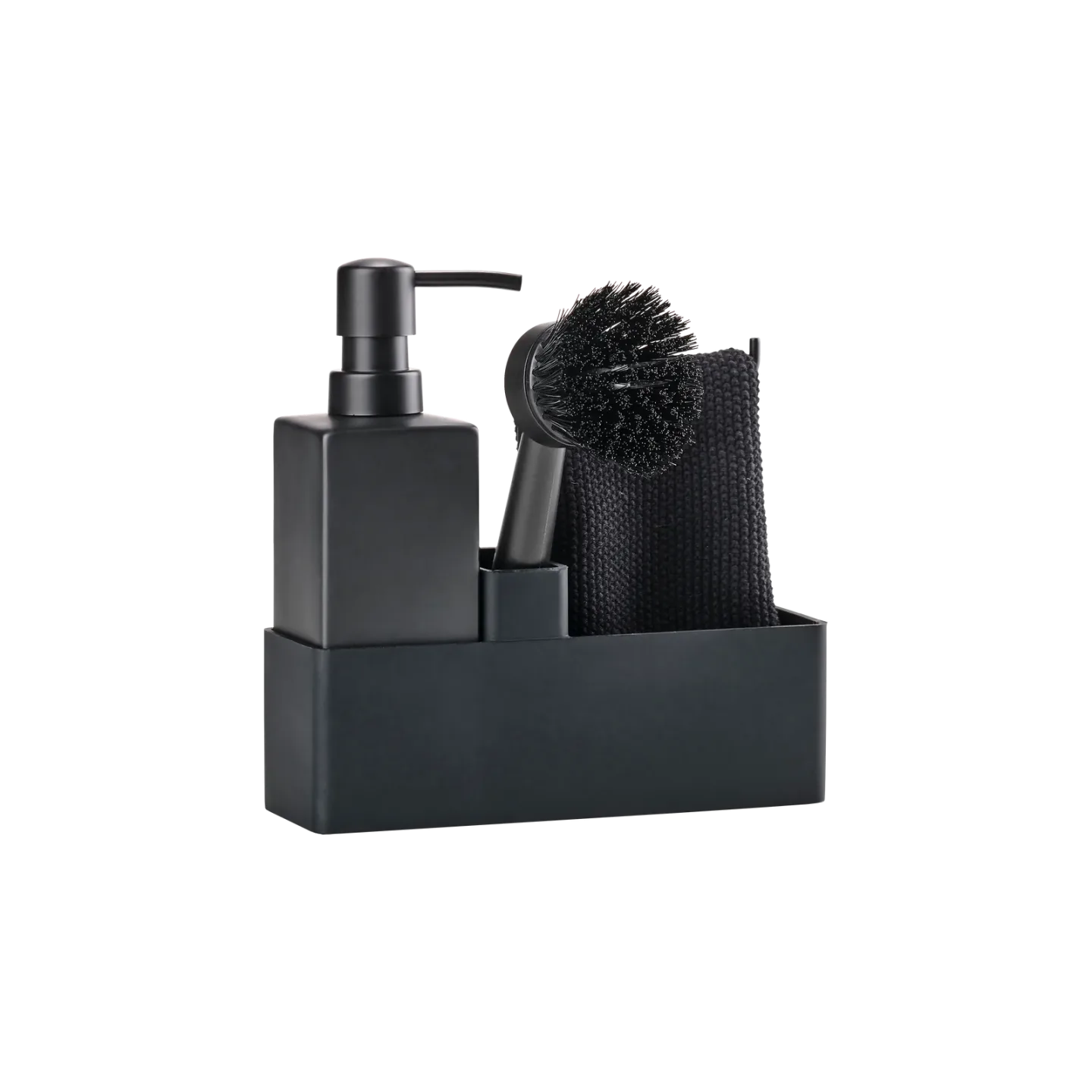Zone Denmark Geschirr-Set mit Geschirrtuch Black
