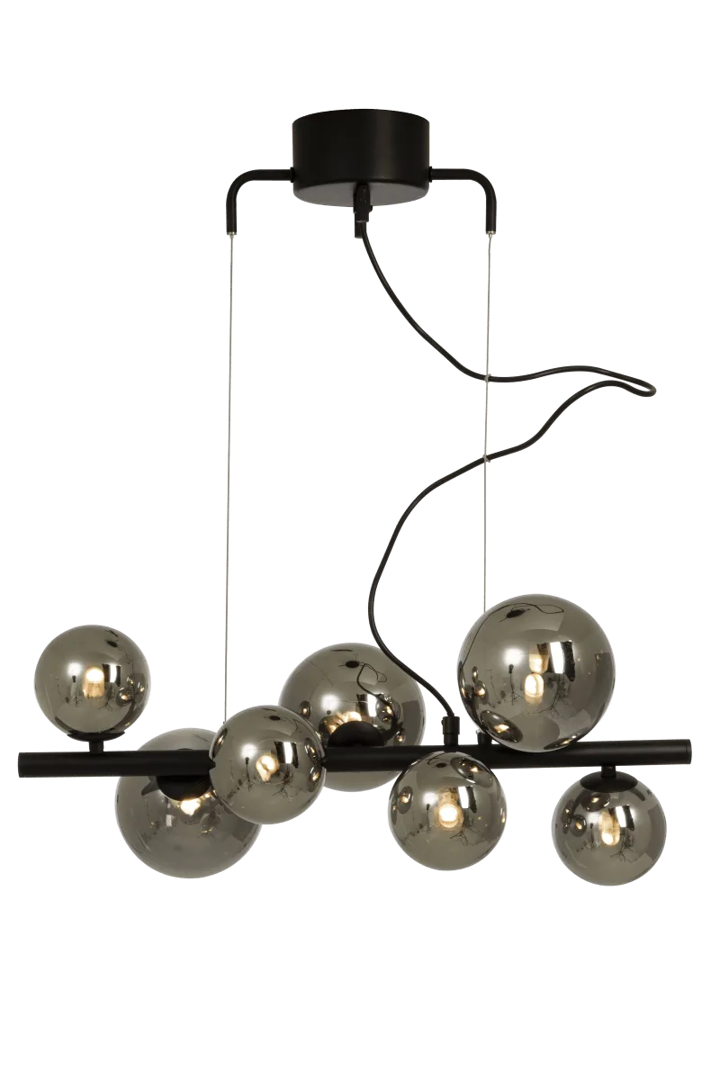 Aneta Lighting - Molekyl 58cm - Taklampa - Rökgrå