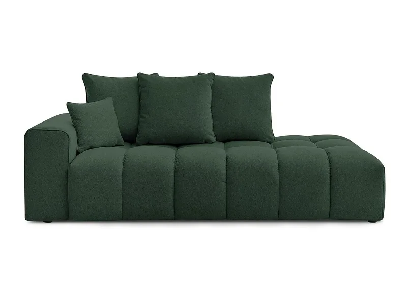 3er Sofa BOBOCHIC MONT-BLANC Stoff chiniert grün
